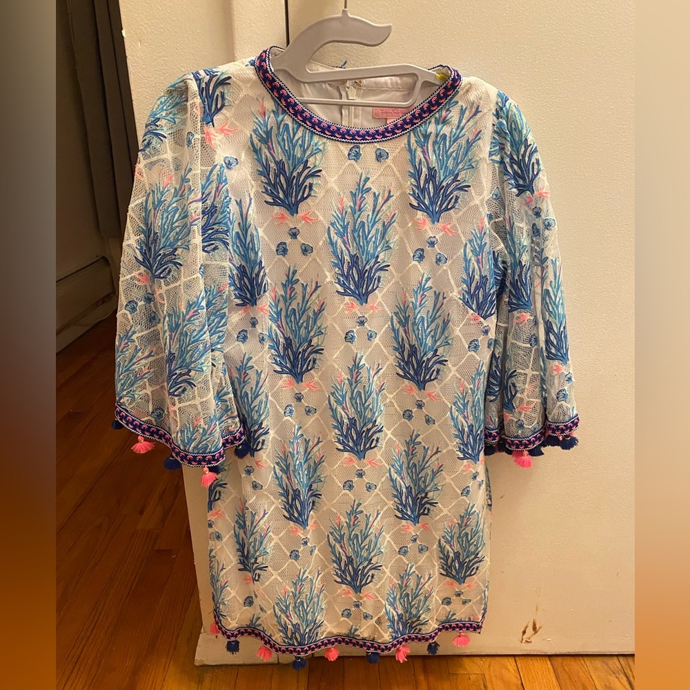 Lilly Pulitzer Long Sleeved Dress/Romper - Size 4